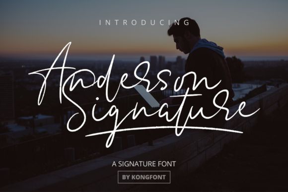 Anderson Signature: A Modern Script for Creative Projects