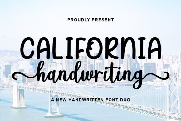 California Handwriting Duo: A Font with Soul for Modern Brands