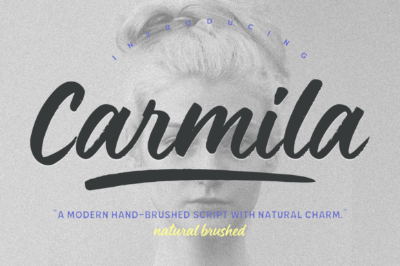 Carmila Brush: The Modern Script for Confident Branding