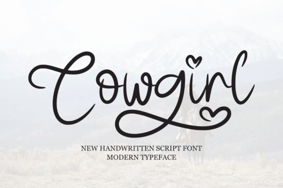 Cowgirl: A Modern Handwritten Script for Authentic Branding
