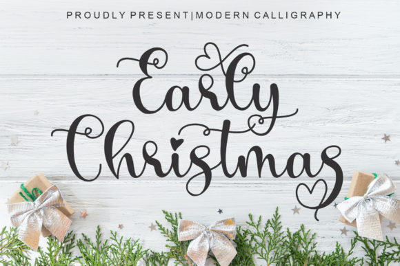 Early Christmas: Capturing Festive Joy in Every Letter