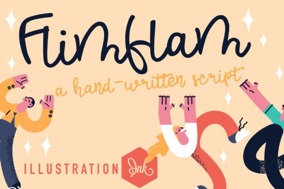 Flimflam: The Playful Script Font for Lively Designs
