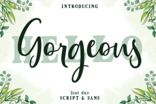 Gorgeous Duo: A Script Font for Authentic Branding