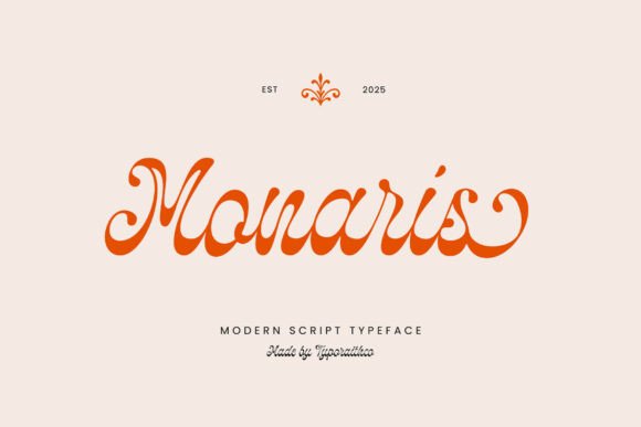 Monaris: A Modern Script for Distinctive Branding