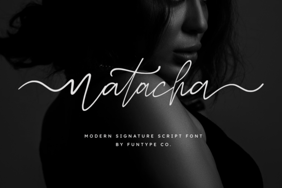 Natacha: A Modern Signature Script for High-Impact Design