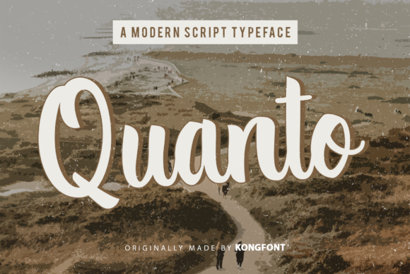 Quanto: A Playful Script Font for Modern Creators