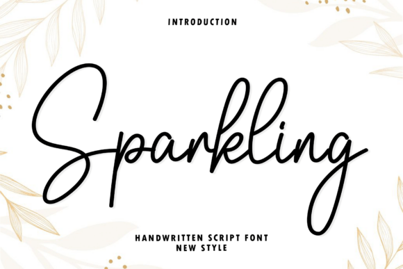 Sparkling: A Modern Script for Elegant Branding
