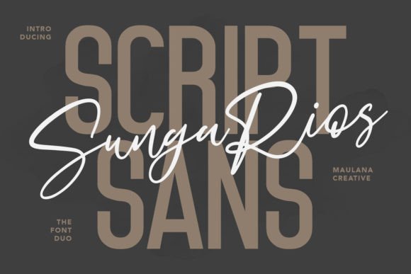 Sungarios: Merging Serif Stability with Script Flow