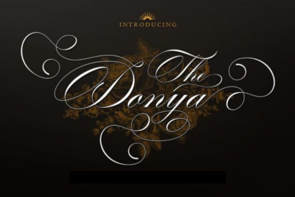 Timeless Elegance Meets Modern Flow: The Donya Script Font