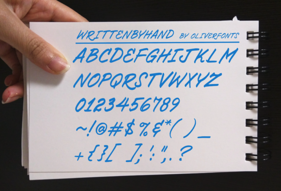 Written by Hand: The All-Caps Script for Authentic Design